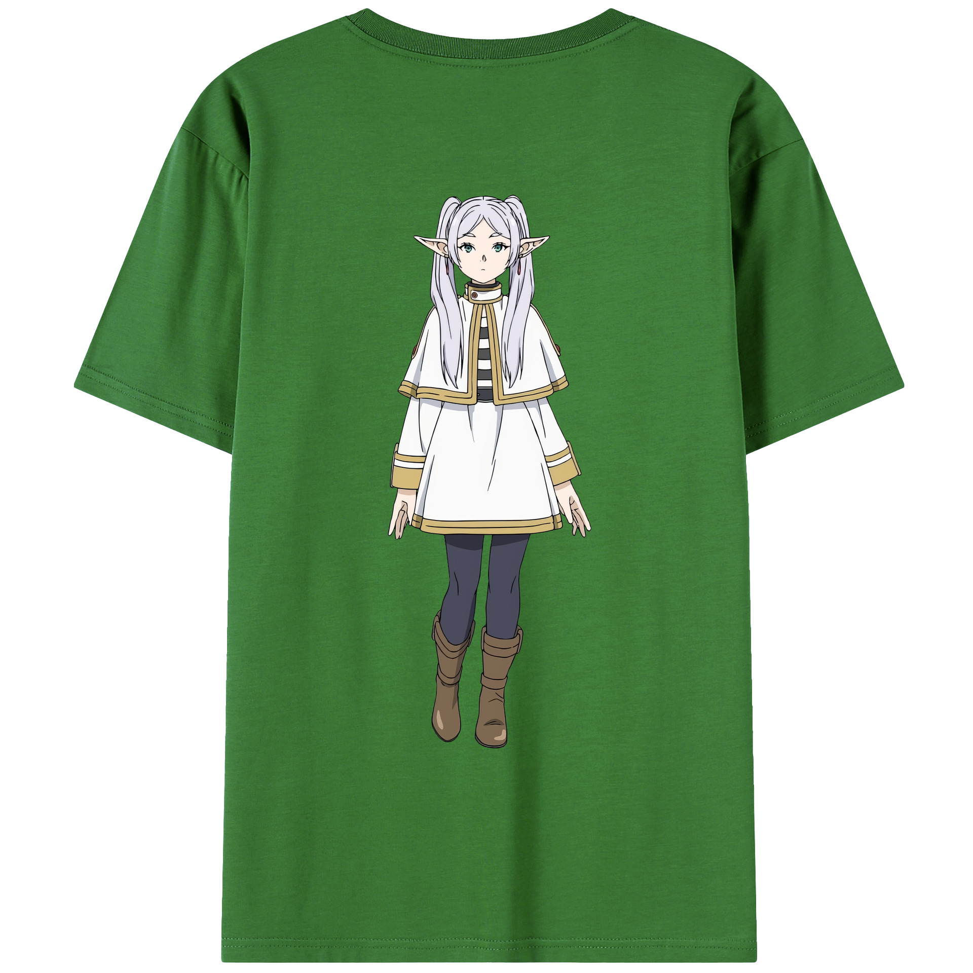 （画像用） 葬送のフリーレン Frieren レディース半袖Tシャツ(バックプリント)